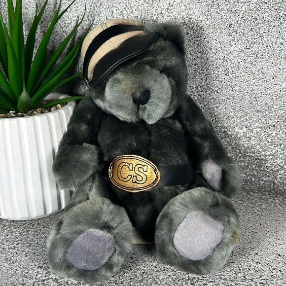 Civil War Edition Confederate Plush Bear Americana Souvenir - Picture 1 of 4